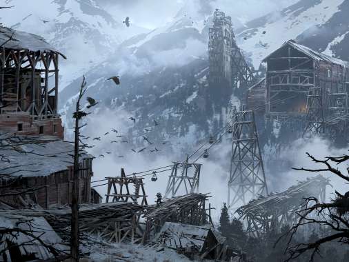 Rise of the Tomb Raider Handy Horizontal Hintergrundbild