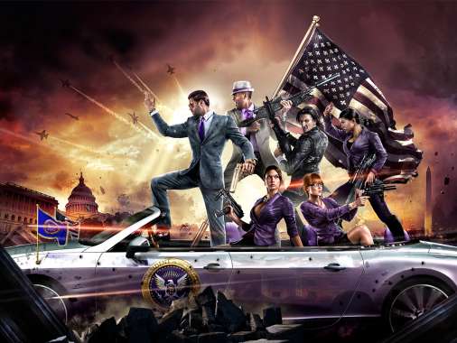 Saints Row 4 Handy Horizontal Hintergrundbild