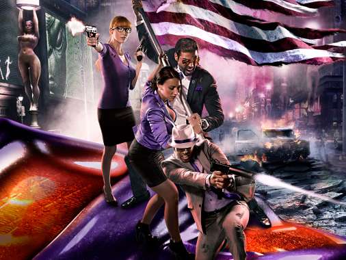 Saints Row 4 Mobile Horizontal wallpaper or background