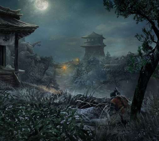 Sekiro: Shadows Die Twice Handy Horizontal Hintergrundbild