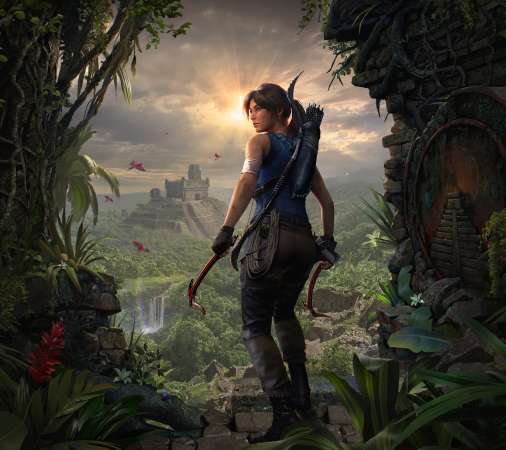 Shadow of the Tomb Raider Handy Horizontal Hintergrundbild