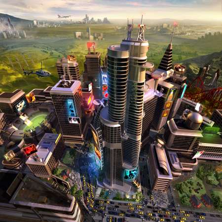 SimCity Handy Horizontal Hintergrundbild