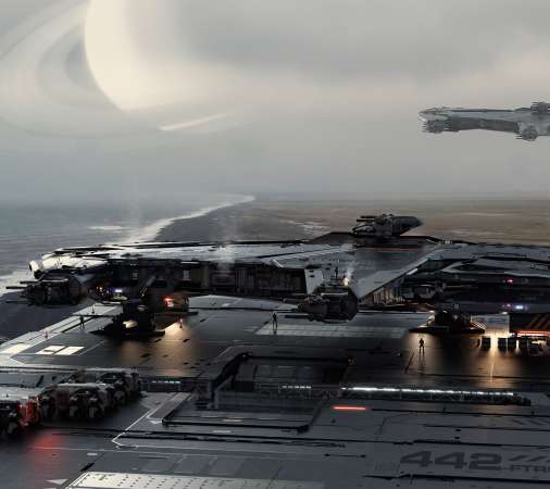 Star Citizen Handy Horizontal Hintergrundbild