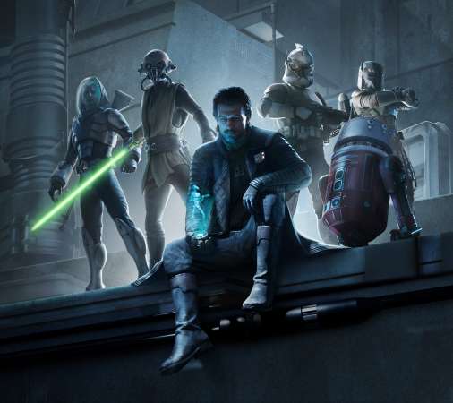 Star Wars Zero Company Handy Horizontal Hintergrundbild