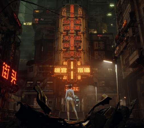 Stellar Blade: Blood Rain Handy Horizontal Hintergrundbild
