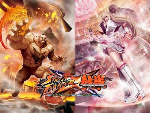 Street Fighter x Tekken Handy Horizontal Hintergrundbild