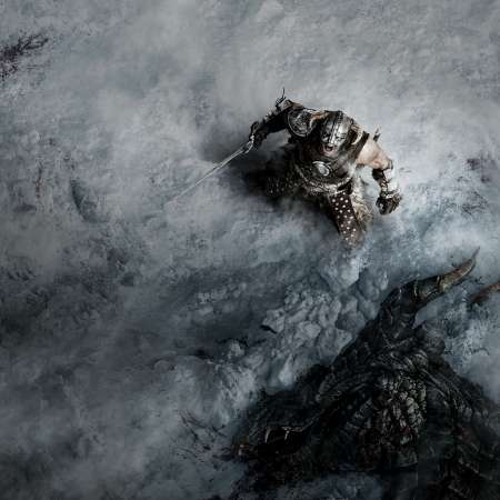 The Elder Scrolls 5: Skyrim Handy Horizontal Hintergrundbild