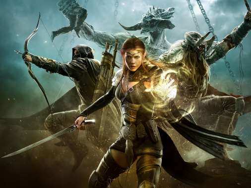 The Elder Scrolls Online: Tamriel Unlimited Handy Horizontal Hintergrundbild