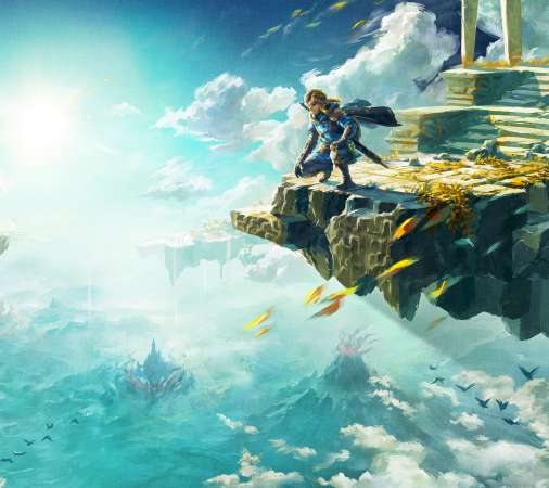 The Legend Of Zelda: Tears of the Kingdom Mvil Horizontal fondo de escritorio