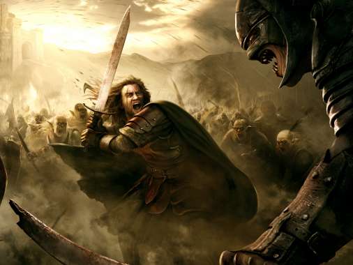 The Lord of the Rings Online: Helm's Deep Handy Horizontal Hintergrundbild