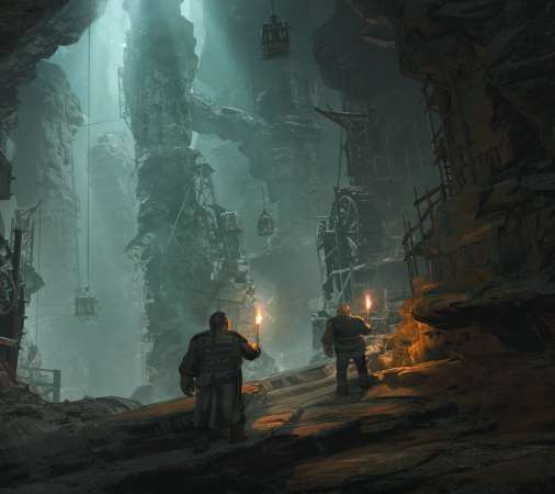 The Lord of the Rings: Return to Moria Handy Horizontal Hintergrundbild