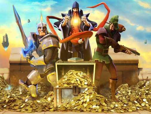 The Mighty Quest for Epic Loot Handy Horizontal Hintergrundbild