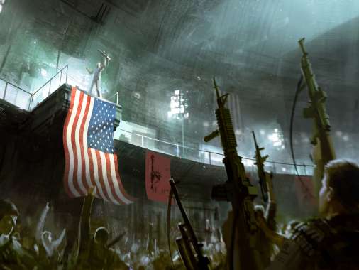 Tom Clancy's Rainbow 6: Patriots Handy Horizontal Hintergrundbild