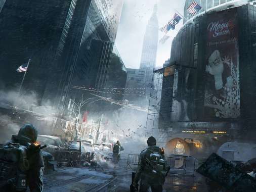 Tom Clancy's The Division Handy Horizontal Hintergrundbild