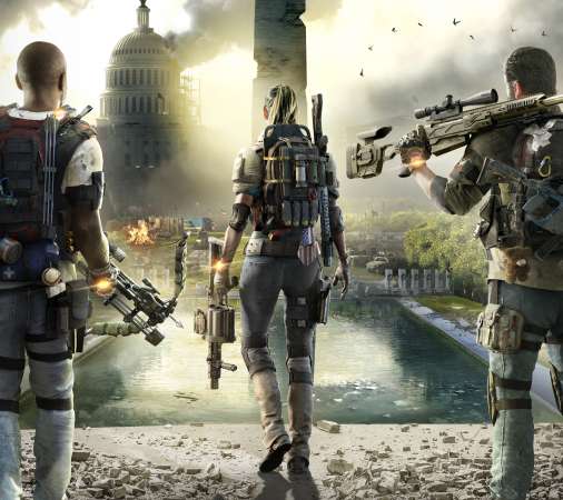 Tom Clancy's The Division 2 Handy Horizontal Hintergrundbild