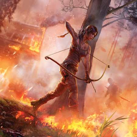 Tomb Raider Handy Horizontal Hintergrundbild