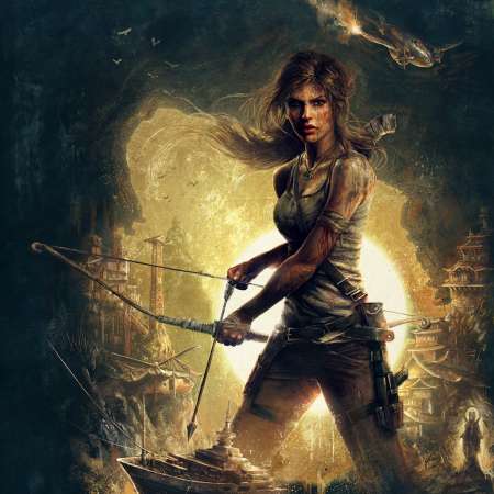 Tomb Raider Handy Horizontal Hintergrundbild