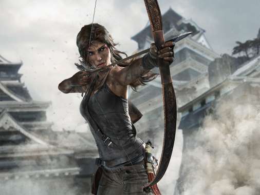 Tomb Raider: Definitive Edition Handy Horizontal Hintergrundbild