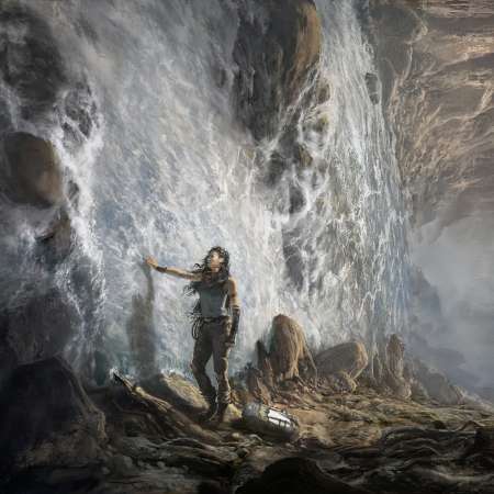 Tomb Raider fan art Handy Horizontal Hintergrundbild