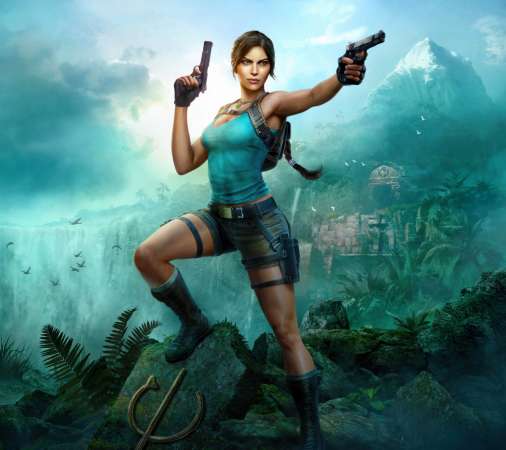 Tomb Raider: Legacy of Atlantis Handy Horizontal Hintergrundbild