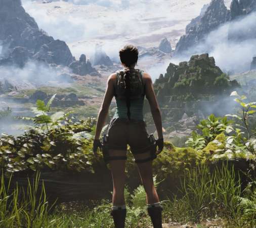 Tomb Raider: Legacy of Atlantis Handy Horizontal Hintergrundbild