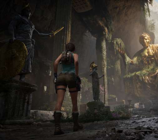 Tomb Raider: Legacy of Atlantis Handy Horizontal Hintergrundbild