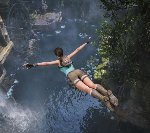 Tomb Raider: Legacy of Atlantis Handy Horizontal Hintergrundbild