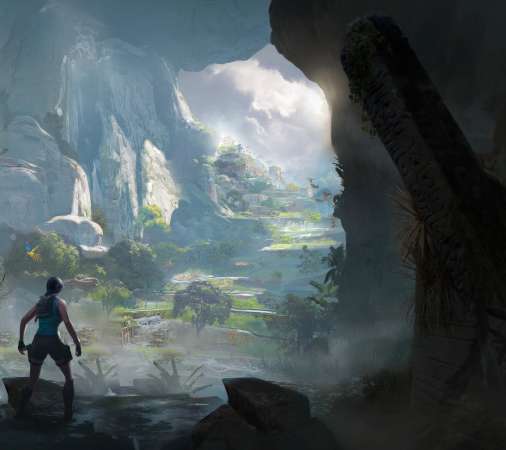 Tomb Raider: Legacy of Atlantis Handy Horizontal Hintergrundbild
