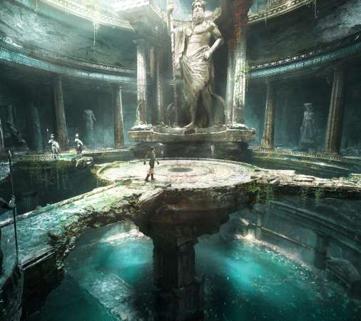 Tomb Raider: Legacy of Atlantis Handy Horizontal Hintergrundbild
