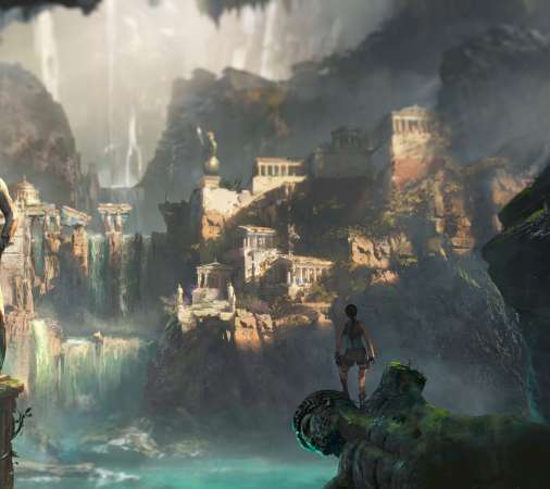 Tomb Raider: Legacy of Atlantis Handy Horizontal Hintergrundbild