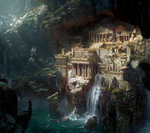 Tomb Raider: Legacy of Atlantis Handy Horizontal Hintergrundbild