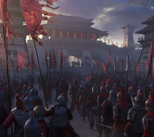 Total War: Three Kingdoms Handy Horizontal Hintergrundbild