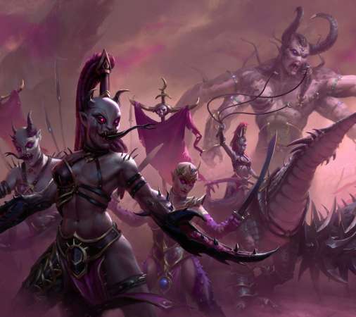 Total War: Warhammer 3 Handy Horizontal Hintergrundbild