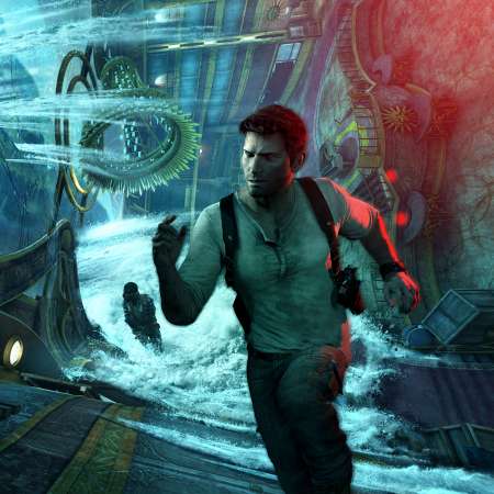 Uncharted 3: Drake's Deception Handy Horizontal Hintergrundbild