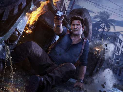 Uncharted 4: A Thief's End Handy Horizontal Hintergrundbild