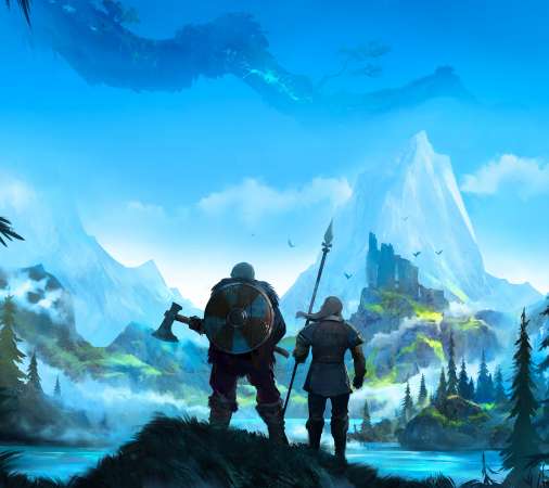 Valheim Handy Horizontal Hintergrundbild