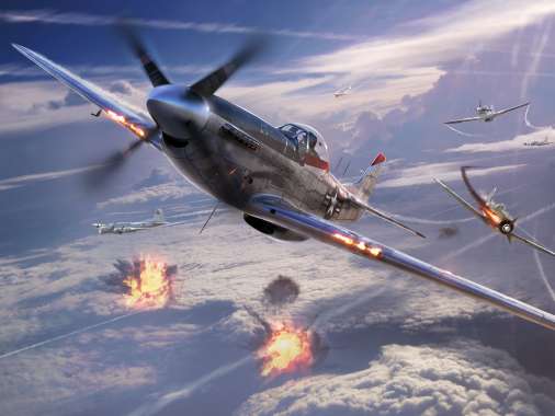 War Thunder Handy Horizontal Hintergrundbild