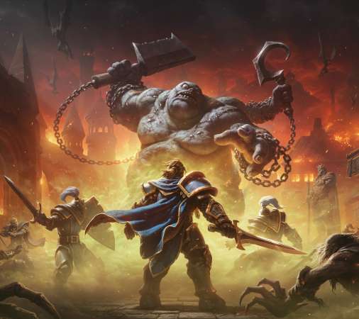 Warcraft 3 Reforged: Forsaken Kingdom Handy Horizontal Hintergrundbild