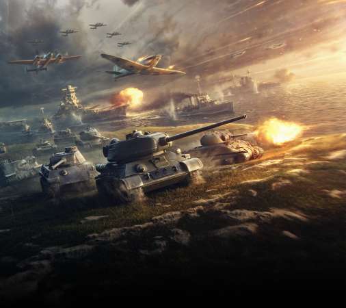 Wargaming Handy Horizontal Hintergrundbild