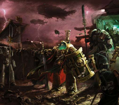 Warhammer 40,000 Handy Horizontal Hintergrundbild