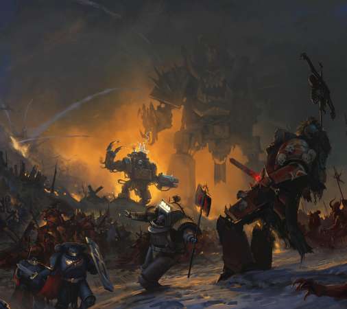 Warhammer 40,000 Handy Horizontal Hintergrundbild