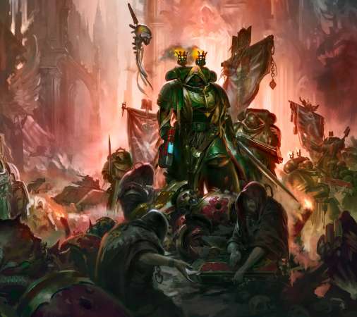 Warhammer 40,000 Handy Horizontal Hintergrundbild