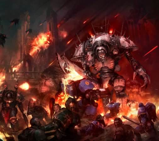Warhammer 40,000 Handy Horizontal Hintergrundbild