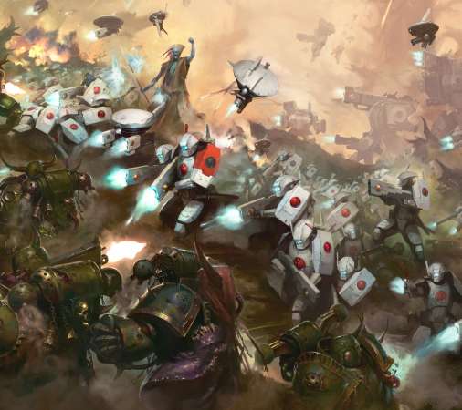Warhammer 40,000 Handy Horizontal Hintergrundbild