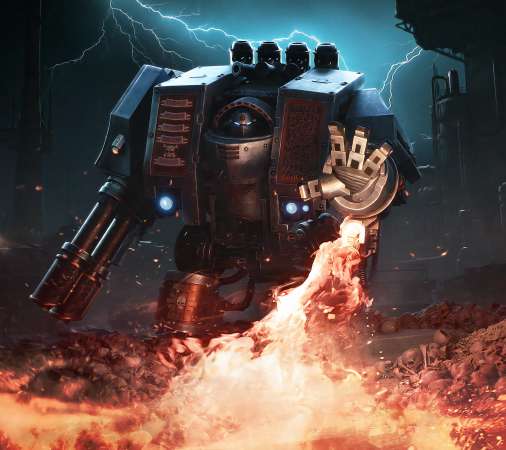 Warhammer 40,000: Chaos Gate - Daemonhunters Handy Horizontal Hintergrundbild