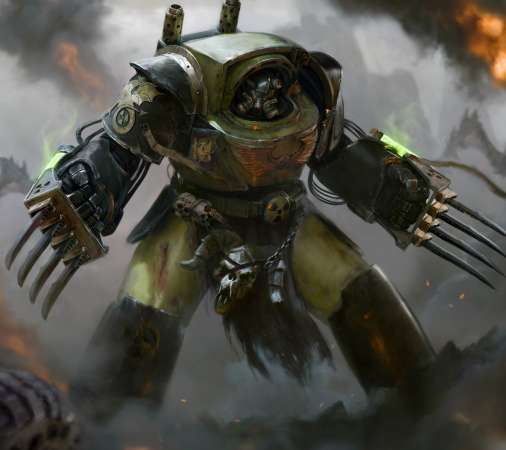 Warhammer 40,000 fan art Handy Horizontal Hintergrundbild