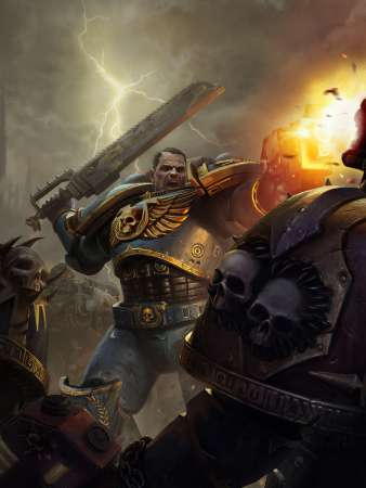 Warhammer 40,000: Space Marine Handy Horizontal Hintergrundbild