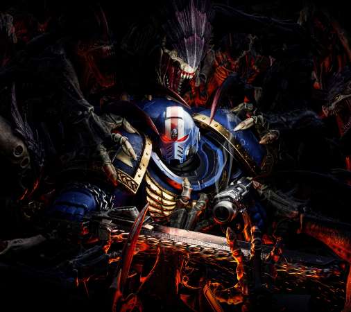 Warhammer 40,000: Space Marine 2 Handy Horizontal Hintergrundbild