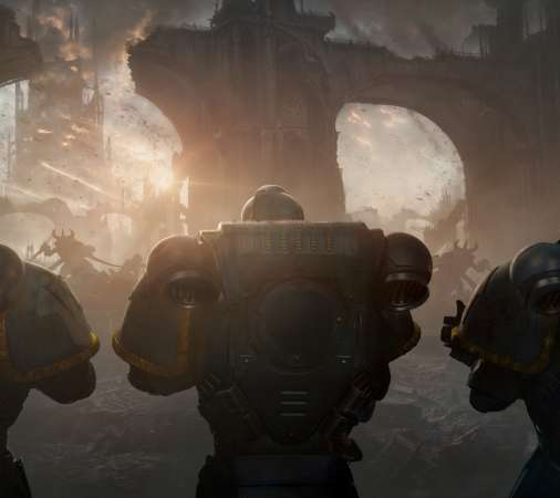 Warhammer 40,000: Space Marine 2 Handy Horizontal Hintergrundbild