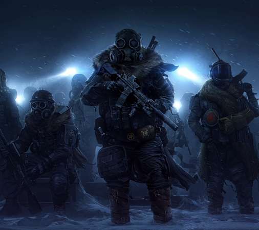 Wasteland 3 Handy Horizontal Hintergrundbild